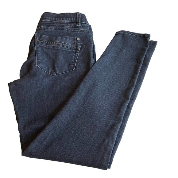 Democracy ab Technology Jeans 4 Skinny Dark Wash Stretch Elastic Waist NEW - Picture 5 of 16